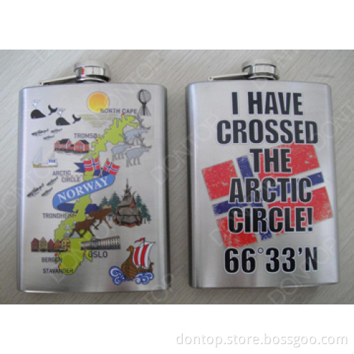 Stainless Steel Hip Flask Set